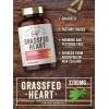 imageCarlyle Grass Fed Beef Heart Supplement  3200mg  200 Count  Desiccated Pasture Raised Bovine Capsules  NonGMO Gluten Free  by Herbage Farmstead