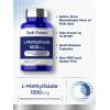imageCarlyle L Methylfolate 1000mcg  200 Capsules  Value Size  Optimized and Activated  NonGMO Gluten Free  Methyl Folate 5MTHF  by OptiFolate