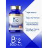 imageCarlyle B12 Vitamin 5000 mcg Sublingual  250 Fast Dissolve Tablets  High Potency  Natural Berry Flavor  Vegetarian NonGMO ampamp Gluten Free