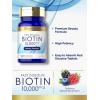 imageCarlyle Biotin 10000mcg  250 Fast Dissolve Tablets  Max Strength  Vegetarian NonGMO Gluten Free Supplement