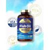 imageCarlyle Burpless Fish Oil 3600 mg  300 Softgels  with Omega3 Fatty Acids  Lemon Flavor  NonGMO Gluten Free Supplement  by Wild Pacific