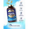 imageCarlyle Burpless Fish Oil 3600 mg  300 Softgels  with Omega3 Fatty Acids  Lemon Flavor  NonGMO Gluten Free Supplement  by Wild Pacific