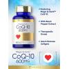 imageCarlyle CoQ10 600 mg  60 Softgels  Mega QSorb Coenzyme Q10  with Black Pepper Extract  NonGMO Gluten Free Supplement60 Count Pack of 1