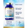 imageCarlyle DHA Supplement 1500mg  180 Softgels  Omega3 Supplement  NonGMO Gluten Free