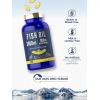 imageCarlyle Fish Oil 3000mg  900mg Omega 3  200 Softgels  Lemon Flavor  NonGMO and Gluten Free Supplement