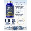 imageCarlyle Fish Oil 3000mg  900mg Omega 3  200 Softgels  Lemon Flavor  NonGMO and Gluten Free Supplement
