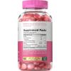 imageCarlyle Hair Skin and Nails Vitamins  180 Vegan Gummies  Fruit Flavored Supplement for Men and Women  with Biotin  NonGMO ampamp Gluten Free180 Count Pack of 1