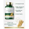 imageCarlyle KSM66 Ashwagandha 600mg  120 Caplets  Extract Supplement with LTheanine  Vegan NonGMO Gluten Free120 Count Pack of 1