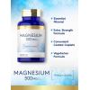 imageCarlyle Magnesium 500mg  300 Coated Caplets  Vegetarian NonGMO and Gluten Free Supplement300 Count Pack of 1