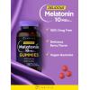 imageCarlyle Melatonin Gummies 10mg  180 Count  Adult Drug Free Aid  Berry Flavor  Vegan NonGMO Gluten Free Supplement