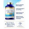 imageCarlyle Mini Fish Oil Softgels  2010 mg  200 Omega3 Pills  with EPA ampamp DHA  NonGMO ampamp Gluten Free Supplement