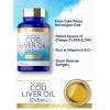 imageCarlyle Norwegian Cod Liver Oil  with EPA ampamp DHA  1245mg  150 Softgels  Liquid Capsules  NonGMO ampamp Gluten Free Supplement