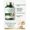 imageCarlyle Odorless Garlic Softgels 1500mg  250 Count  NonGMO Gluten Free Extract Supplement