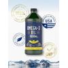imageCarlyle Omega 3 Fish Oil Liquid  1650mg  32 fl oz 2 x 16oz Bottles  Lemon Flavor  NonGMO ampamp Gluten Free Supplement