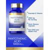 imageCarlyle Pantothenic Acid  1000mg  100 Capsules  Essential B5 Vitamin  NonGMO Gluten Free Supplement