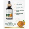 imageCarlyle Turmeric and Ginger Drops 2 fl oz  Supplement with Black Pepper  Vegan NonGMO Gluten Free