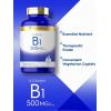 imageCarlyle Vitamin B1 500mg Thiamine  200 Vegetarian Caplets  NonGMO and Gluten Free Supplement200 Count Pack of 1