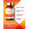 imageCarlyle Vitamin K 100 mcg  240 Tablets  Vegetarian NonGMO Gluten Free  Vitamin K Supplement
