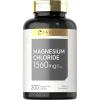 imageCarlyle  Magnesium Chloride  1560mg  200 Tablets  Cloruro de Magnesio Supplement  Vegetarian NonGMO and Gluten Free Formula