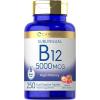 imageCarlyle B12 Vitamin 5000 mcg Sublingual  250 Fast Dissolve Tablets  High Potency  Natural Berry Flavor  Vegetarian NonGMO ampamp Gluten Free