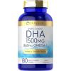 imageCarlyle DHA Supplement 1500mg  180 Softgels  Omega3 Supplement  NonGMO Gluten Free