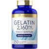imageCarlyle Gelatin Capsules  2160 mg  250 Pills  with Silica Optimizer  NonGMO and Gluten Free Supplement
