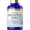 imageCarlyle Inositol Supplement  2600mg  200 Capsules  for Women ampamp Men  as MyoInositol  NonGMO Gluten Free