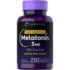 imageCarlyle Melatonin 3mg Fast Dissolve Tablets  250 Count  Low Dose and Drug Free  Vegan NonGMO Gluten Free