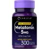 imageCarlyle Melatonin 5 mg Fast Dissolve 300 Tablets  Berry Flavor  Vegetarian NonGMO Supplement