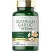 imageCarlyle Odorless Garlic Softgels 1500mg  250 Count  NonGMO Gluten Free Extract Supplement