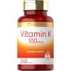 imageCarlyle Vitamin K 100 mcg  240 Tablets  Vegetarian NonGMO Gluten Free  Vitamin K Supplement