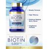 imageCarlyle Biotin 5000mcg  250 Fast Dissolve Tablets  Vegetarian NonGMO Gluten Free Supplement250 Count Pack of 1