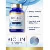 imageCarlyle Biotin 5000mcg Softgels  200 Count  Vitamins for Hair Skin and Nails  NonGMO Gluten Free Supplement