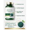 imageCarlyle Organic Spirulina Tablets 3500mg  500 Count  NonGMO ampamp Gluten Free Supplement