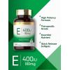 imageCarlyle Vitamin E Softgel Capsules 400 IU  180mg  300 Count  NonGMO and Gluten Free Formula