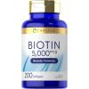 imageCarlyle Biotin 5000mcg Softgels  200 Count  Vitamins for Hair Skin and Nails  NonGMO Gluten Free Supplement