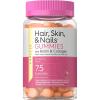 imageCarlyle Hair Skin and Nails Vitamins  75 Gummies  with Biotin and Collagen  Gummy Supplement for Women  Strawberry Flavor  NonGMO Gluten Free