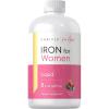 imageCarlyle Liquid Iron Supplement for Women  8 fl oz Drops  Fruit Punch Flavor  Vegetarian NonGMO Gluten Free