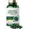 imageCarlyle Organic Spirulina Tablets 3500mg  500 Count  NonGMO ampamp Gluten Free Supplement