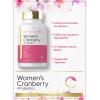 imageCarlyle Womens Cranberry Plus Probiotics  120 Capsules  with 14 Probiotic Strains  Vegetarian NonGMO Gluten Free Supplement  for Her