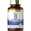 imageCarlyle Vitamin B Complex Plus Vitamin C  250 Caplets  Vegetarian NonGMO and Gluten Free Supplement250 Count Pack of 1