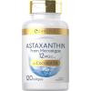 imageCarlyle Astaxanthin 12mg  120 Softgels  Supplement from Microalgae  with Coconut Oil  NonGMO ampamp Gluten Free