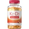 imageCarlyle Vitamin D3 K2 Gummies  90 Count  5000 IU of D3  100 mcg MK7  Vegetarian NonGMO and Gluten Free Vitamin Supplement90 Count Pack of 1