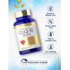 imageCarlyle CoQ10 100mg  240 Softgels  Mega QSorb Coenzyme Q10  with Black Pepper Extract  NonGMO Gluten Free Supplement