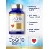 imageCarlyle CoQ10 100mg  240 Softgels  Mega QSorb Coenzyme Q10  with Black Pepper Extract  NonGMO Gluten Free Supplement