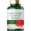 imageCarlyle Hawthorn Berry Complex 2500mg Capsules  120 Count  Extract Powder  for Men and Women  NonGMO ampamp Gluten Free Supplement