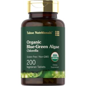 imageCarlyle Chlorella Blue Green Algae 250mg  200 Tablets  Vegetarian NonGMO Gluten Free Supplement  Tahoe Nutritionals