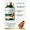 imageCarlyle Ceylon Cinnamon Complex with Gymnema and Mulberry  150 Capsules  NonGMO Gluten Free Supplement
