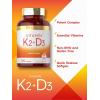 imageCarlyle Vitamin K2 D3 Supplement  300 Softgels  200mcg K2 MK7 ampamp 10000 IU D3  NonGMO Gluten Free300 Count Pack of 1