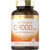 imageCarlyle Vitamin C 1000mg with Bioflavonoids  250 Caplets  with Rose HIPS  Vegetarian NonGMO Gluten Free Supplement